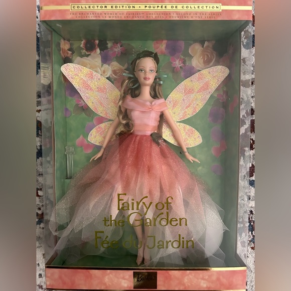 Vintage Mattel 2000 Collector Edition Fairy Of The Garden Barbie Doll - Picture 1 of 10